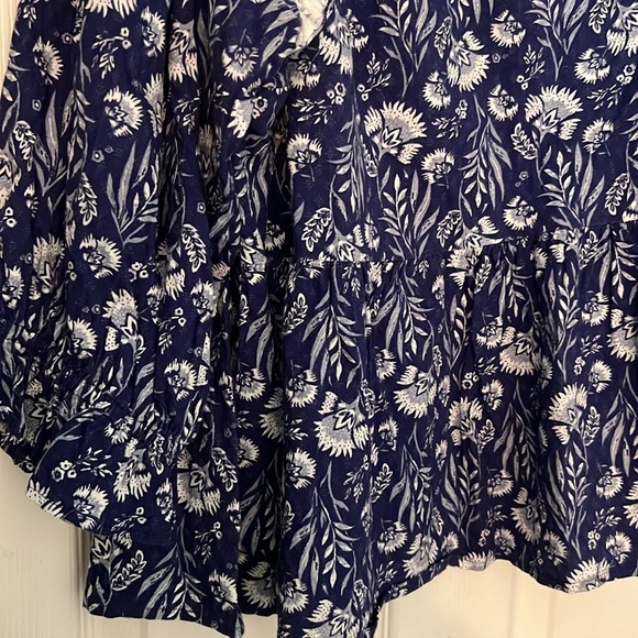 Universal Thread Floral Peplum Blouse - Picture 4 of 5